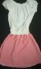 Adult Female Costumes to Hire - German White top & red Gingham Skirt